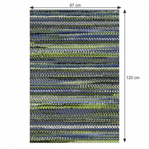 Covor, multicolor, 67x120, FETEN, 0000268533