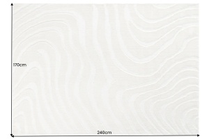 COVOR, WAVE 170X240CM, CREM, POLIESTER, ARTIM GROUP SELECTION - Img 2
