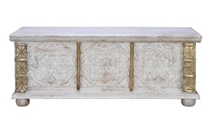 CUFAR DIN LEMN 116CM, LEMN DE MANGO SI METAL, ARTIM GROUP SELECTION