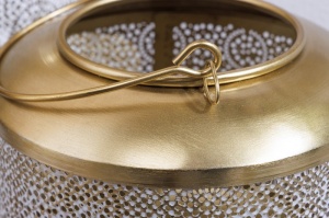 DECORATIUNE DE ILUMINAT, ORIENT 25CM, AURIU, METAL, REALIZATA MANUAL, ARTIM GROUP SELECTION - Img 5