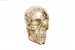 DECORATIUNE DE PERETE SKULL 38385 AURIU STIL MODERN - Img 6