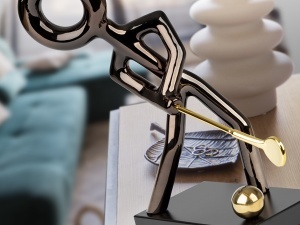 DECORATIUNE STATUETA, GOLF 30CM, RASINA, ARTIM GROUP SELECTION - Img 4