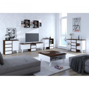 DULAP CU SERTARE NORDIS 1D4S DIVERSE NUANTE DIN PLACI LAMINATE DE CALITATE DESIGN SCANDINAV - Img 4