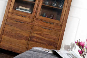DULAP DIN LEMN MASIV 140CM, DIN LEMN MASIV DE TRANDAFIR, DESIGN RUSTIC, ARTIM GROUP SELECTION - Img 4