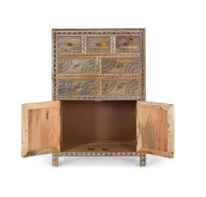 DULAP LIVING 122CM, COD 1985, DIN LEMN DE MANGO, ARTIM GROUP SELECTION - Img 3