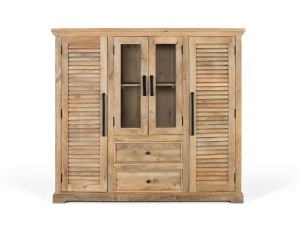 DULAP LIVING, 160CM, LEMN DE MANGO, CULORE NATUR, DESIGN RUSTIC, ARTIM GROUP SELECTION