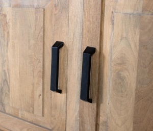 DULAP LIVING, 226CM, LEMN DE MANGO, CULORE NATUR, DESIGN RUSTIC, ARTIM GROUP SELECTION - Img 5