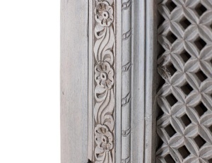 DULAP LIVING DEOSEBIT, COD 2295, LEMN DE MANGO, ALB ANTICHIZAT, ARTIM GROUP SELECTION - Img 5