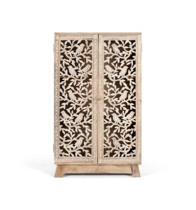DULAP LIVING ELEGANT, ARTIM 1941, DIN LEMN MANGO, REALIZAT MANUAL, ARTIM GROUP SELECTION