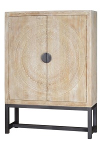 DULAP LIVING VIRI, 176CM, LEMN DE MANGO, REALIZAT MANUAL, ARTIM GROUP SELECTION - Img 3