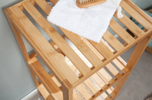 DULAP/ORGANIZATOR BAIE, SPA 145CM, DIN LEMN MASIV DE BAMBUS, ARTIM GROUP SELECTION - Img 2