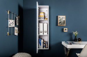 DULAP SUSPENDAT SUPREM VERTICAL ALB 38669 DE 120 CM STIL MODERN - Img 2