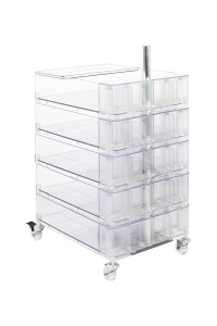DULAP VISION CONFECTIONAT DIN POLICARBONAT, TRANSPARENT, STIL MODERN
