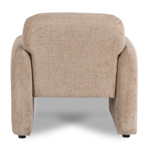 FOTOLIU, ARTIM MEBLE, REALIZAT DIN MATERIAL TEXTIL BEJ SI METAL, STIL MODERN - Img 5