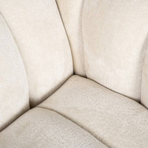 FOTOLIU CONFORTABIL BEAUDY, ALB/NEGRU, TAPITERIE CHENILLE SI PICIOARE DIN LEMN, STIL MODERN, RICHMOND INTERIORS - Img 2