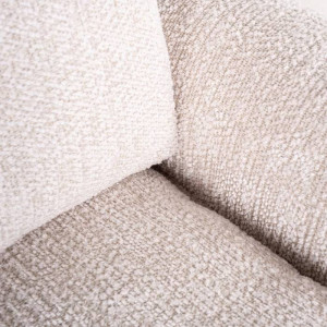 FOTOLIU CONFORTABIL SANDRO, CREM, TAPITERIE BOUCLE, STIL MODERN, RICHMOND INTERIORS - Img 5