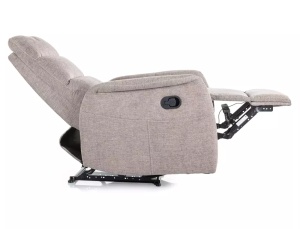 FOTOLIU CONFORTABIL STIL SOLON BREGO, BEJ 34, CU FUNCTIE DE MASAJ, RABATARE SI PORT USB INCORPORAT - Img 2