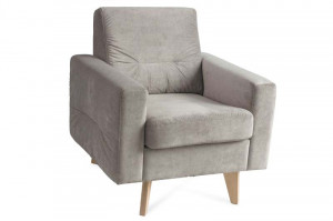FOTOLIU CONFORTABIL VERA GRI DESCHIS/NATURAL - DESIGN MODERN