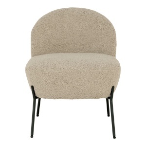 FOTOLIU DINING MERIDA, DIN METAL SI PIELE ECO, CULOARE GRI, HOUSE NORDIC - Img 3