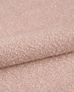 FOTOLIU LOUNGE MOLINO, 100X108, ROZ PUDRAT, CU TAPITERIE DIN TEXTIL BOUCLE BALOO, MICADONI - Img 4
