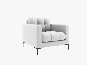 FOTOLIU MAMAIA GRI DESCHIS NEVE, CU TAPITERIE DIN TEXTIL FIN, MICADONI - Img 2