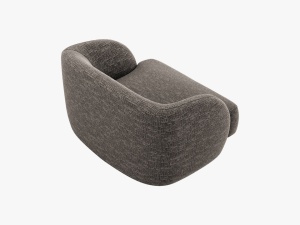 FOTOLIU MILEY, 103 CM, GRI 16, TAPITERIE CHENILLE, DESIGN DEOSEBIT - Img 3