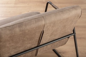 FOTOLIU MODERN, MUSTANG LOUNGER ,TAUPE ANTIK, STIL VINTAGE - Img 6