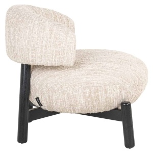 FOTOLIU ORNELLA ANGORA, 214210, BEJ, CONFECTIONAT DIN PAL, SPUMA, LEMN DE PIN SI 100% POLIESTER, STIL MODERN - Img 3