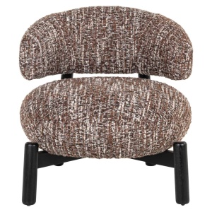FOTOLIU ORNELLA HAZEL, 214211, MARO/NEGRU, CONFECTIONAT DIN PAL, SPUMA, LEMN DE PIN SI 100% POLIESTER, STIL MODERN - Img 2