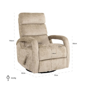 FOTOLIU PIVOTANT 360 GRADE, RELAXANT DENVI, DESERT FUSION 109, S5166,, STIL MODERN - Img 4