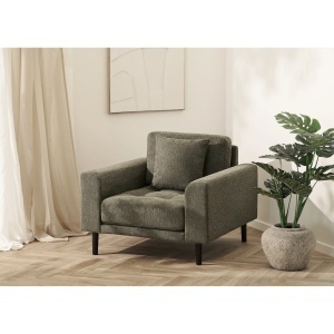 FOTOLIU RELAXARE LIDO, DIN METAL SI TEXTIL, CULOARE VERDE OLIVE, HOUSE NORDIC - Img 2