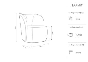 FOTOLIU SAAMIT, 86 CM, DIVERSE CULORI SI MATERIALE, DESIGN DEOSEBIT - Img 10