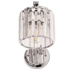 Lampă de perete metal cristal crom APP509-1W - Img 2