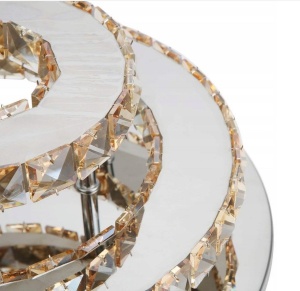 Lampă de tavan din cristal Plafond LED 20W rotund APP411-C - Img 2
