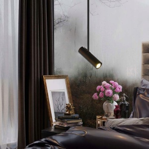 Lampă de tavan modernă LED neagra APP608-1C - Img 2