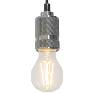 Lampa DE TAVAN SUSPENDABILA Chome Black APP350-1CP - Img 2