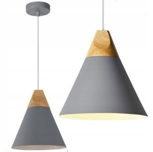 Lampa DE TAVAN SUSPENDABILA Scandi A gri - Img 1
