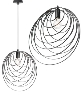 LAMPA GEOMETRIC NEGRU APP426-1CP