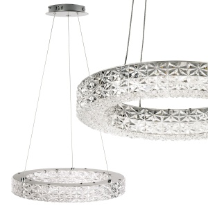 Lampa LED MS004-CP 40cm CHROME