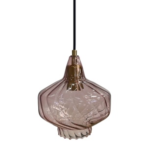 Lampă suspendată APP1123-1CP Pink - Img 1