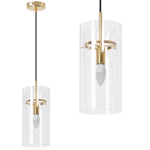 Lampă suspendată APP1212-1CP Gold - Img 1