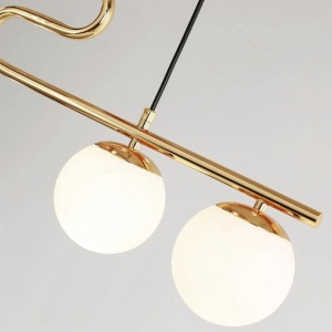 Lampă suspendată APP1599-5CP Gold - Img 3