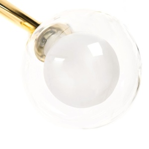 Lampă suspendată Bile de sticlă aurie APP639-4CP - Img 2
