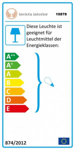 LAMPADAR AGAPUNE ALB/CROM 10878 DESIGN MODERN - Img 7