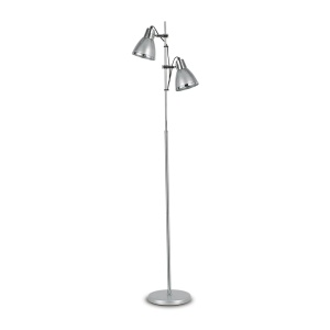 LAMPADAR ELVIS PT2, ARGINTIU, DIN METAL, STIL MODERN