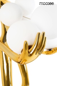 LAMPADAR EXCLUSIVIST, HUMAN GOLD, PREMIUM, DIN FIBRA DE STICLA SI ABAJURURI, ARTIM GROUP SELECTION - Img 6