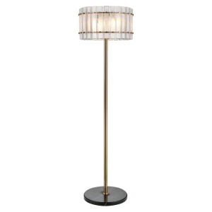 LAMPADAR FELINE, 213856, ALAMA ANTICHIZATA, CONFECTIONAT DIN METAL, STICLA SI MARMURA, STIL MODERN - Img 2