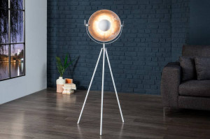 LAMPADAR STUDIO 145CM, ALB/ARGINTIU - Img 2