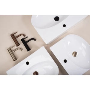 LAVOAR CERAMIC PENTRU BLAT REA KIM 46, ALB, CALITATE SUPERIOARA - Img 3