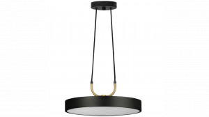 LUSTRA, LED GOLD BLACK 40CM ,APP948-1CP, METAL SI LED